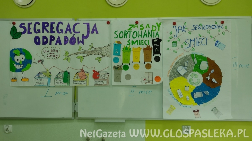 Wyniki konkursów ekologicznych w Zespole Szkół 