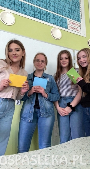 Wyniki konkursów ekologicznych w Zespole Szkół 