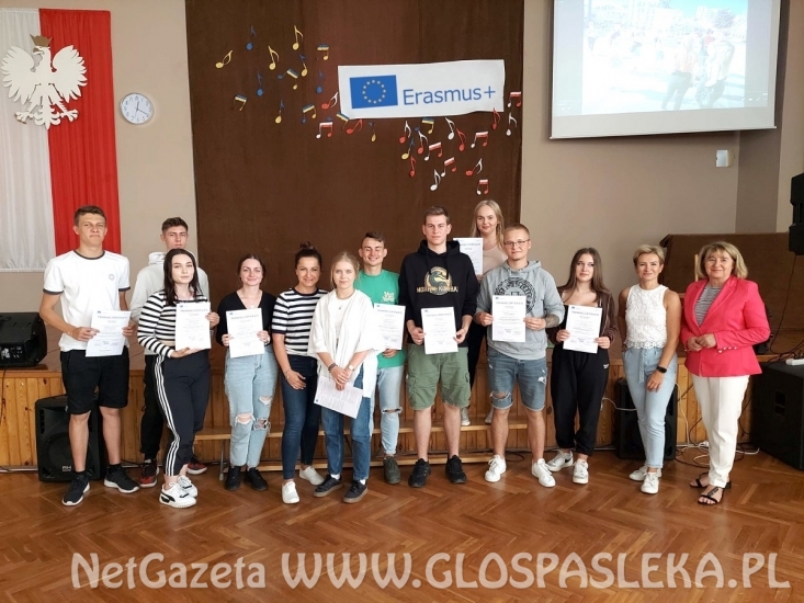 Zagraniczne staże zawodowe uczniów Zespołu Szkół