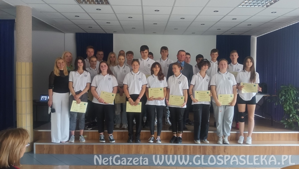 Uroczyste podsumowanie projektu Erasmus+ w ZSEiT