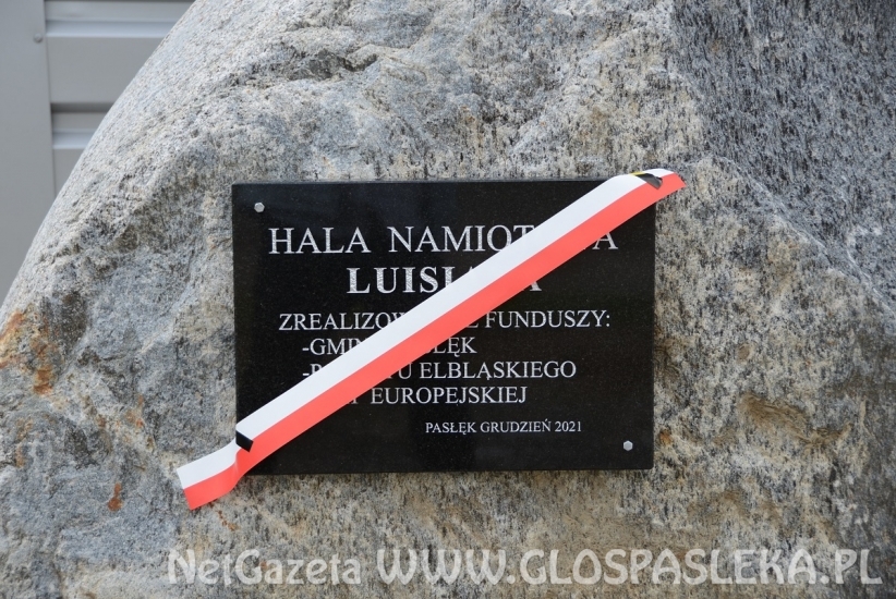 Hala namiotowa oddana do użytku