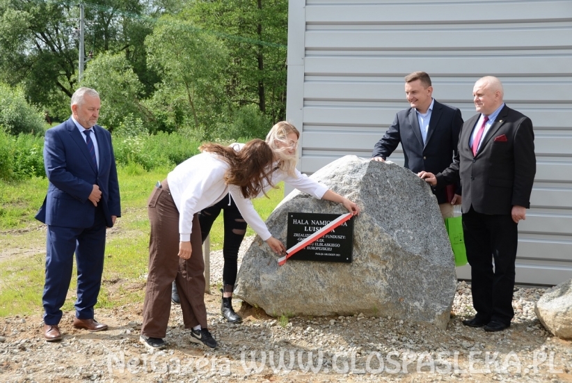 Hala namiotowa oddana do użytku