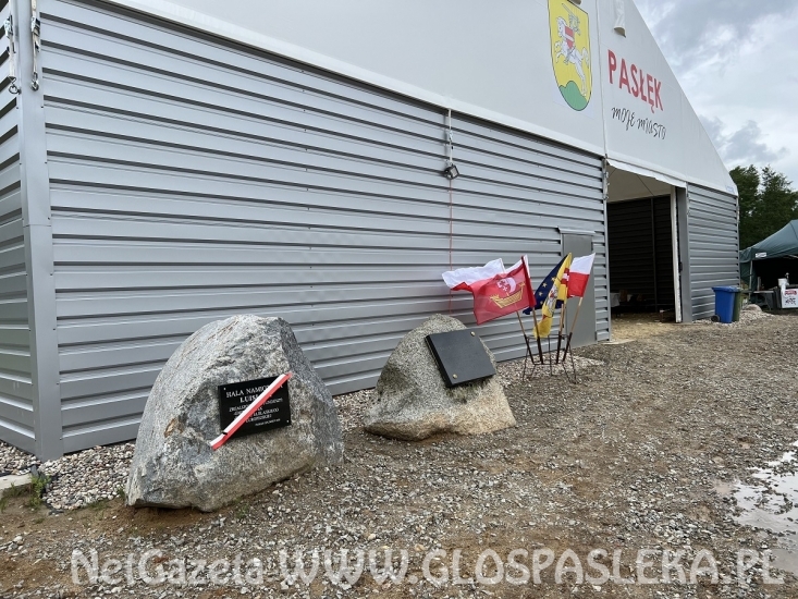 Hala namiotowa oddana do użytku