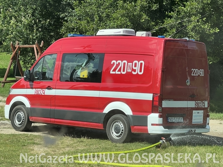 Ćwiczenia strażaków