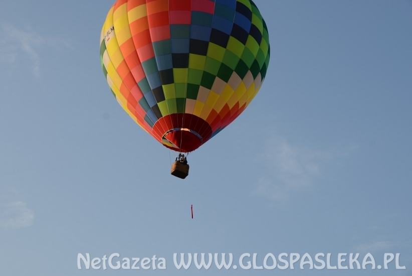 Balony startowały ze stadionu