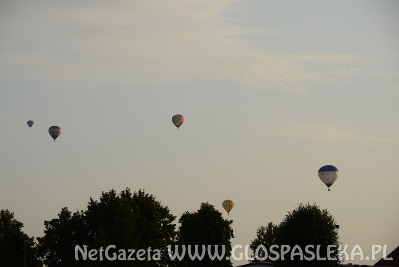 Balony startowały ze stadionu