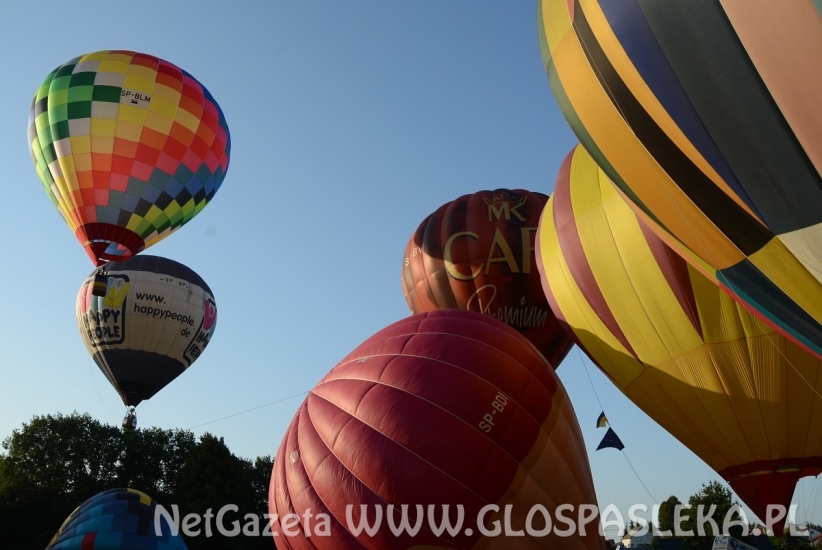 Balony startowały ze stadionu