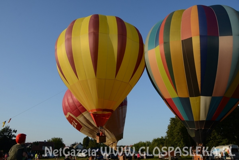 Balony startowały ze stadionu