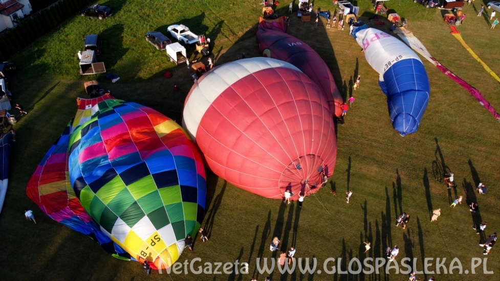 Balony startowały ze stadionu