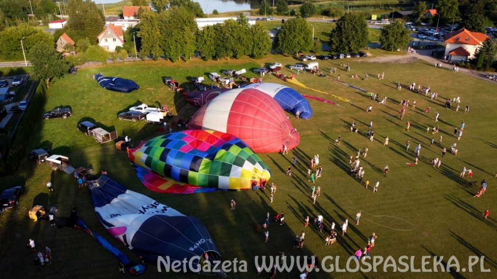 Balony startowały ze stadionu