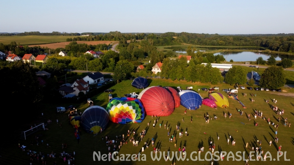 Balony startowały ze stadionu