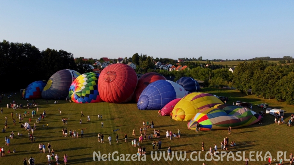 Balony startowały ze stadionu