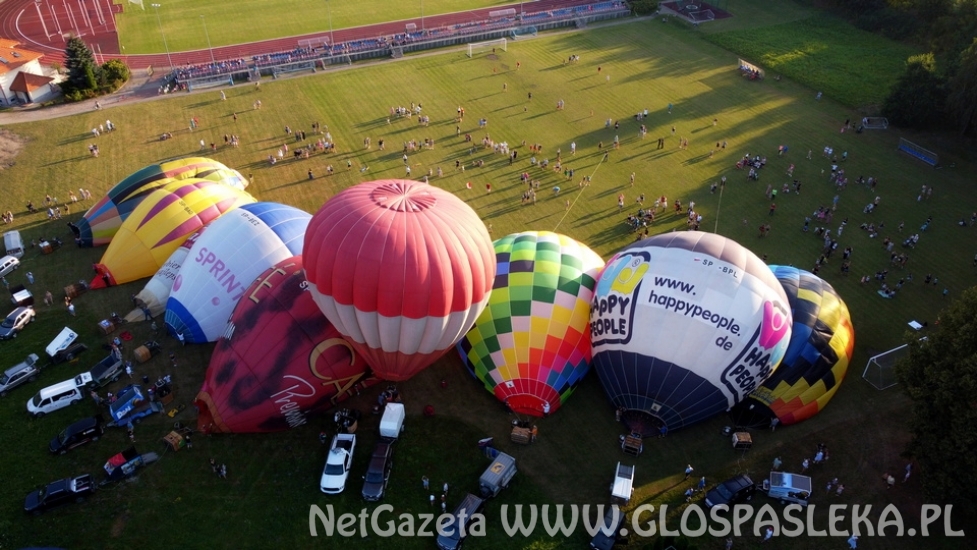 Balony startowały ze stadionu