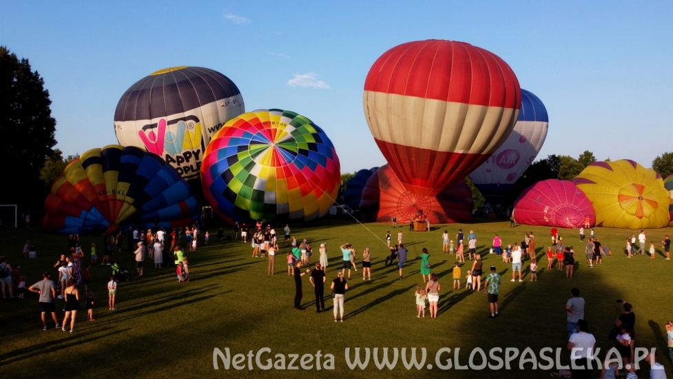 Balony startowały ze stadionu