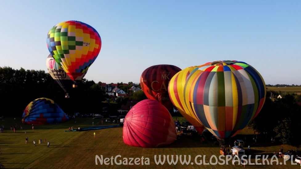 Balony startowały ze stadionu