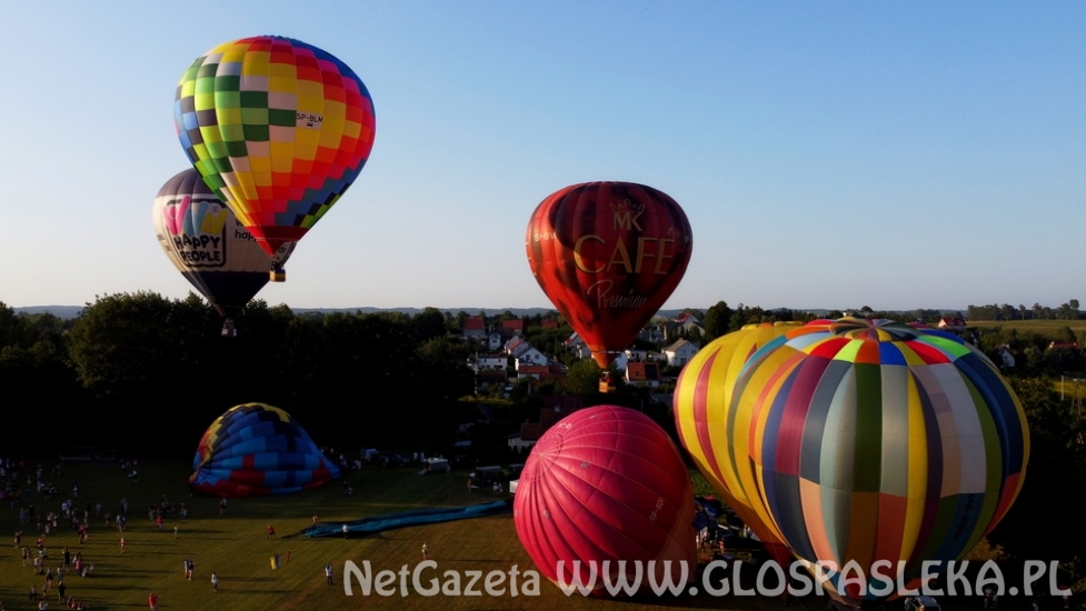Balony startowały ze stadionu