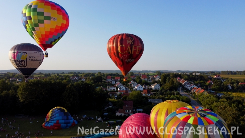 Balony startowały ze stadionu