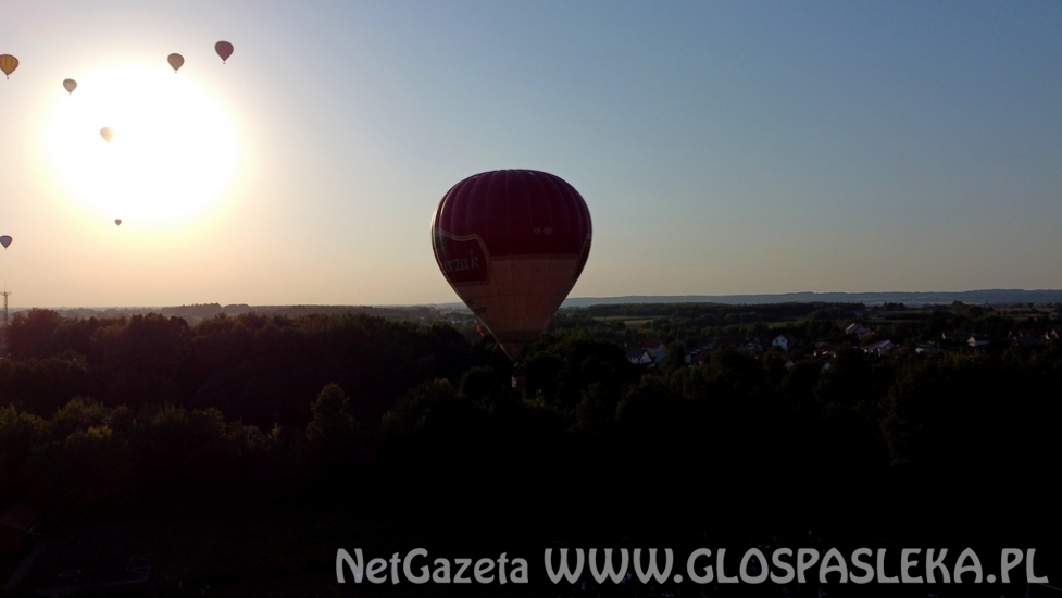 Balony startowały ze stadionu