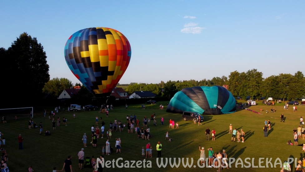 Balony startowały ze stadionu