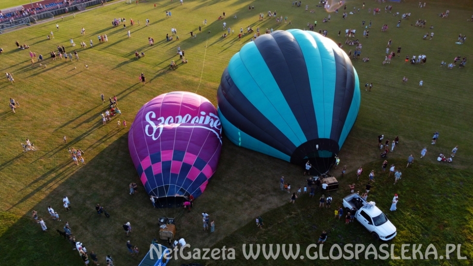 Balony startowały ze stadionu