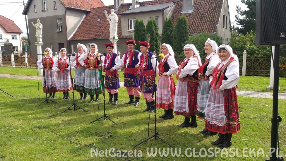 Uroczystości dożynkowe w Zielonce Pasłęckiej