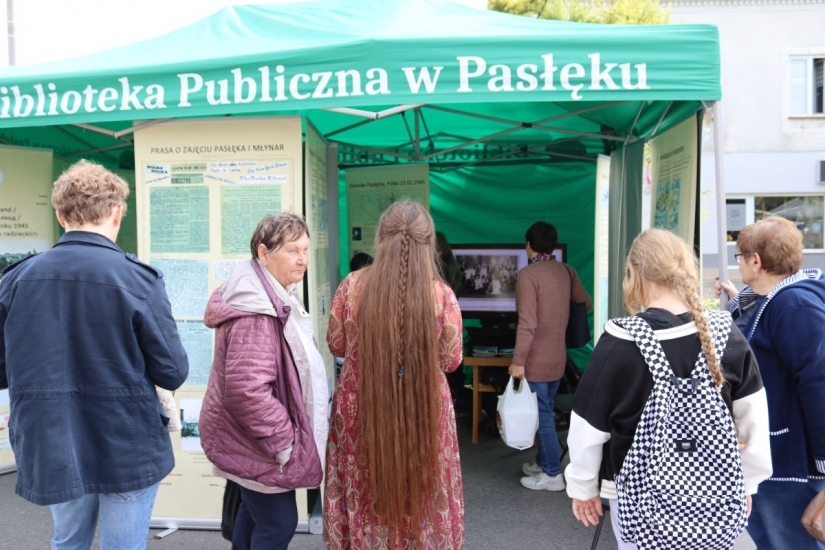 Biblioteka na Jubileuszu Pasłęka