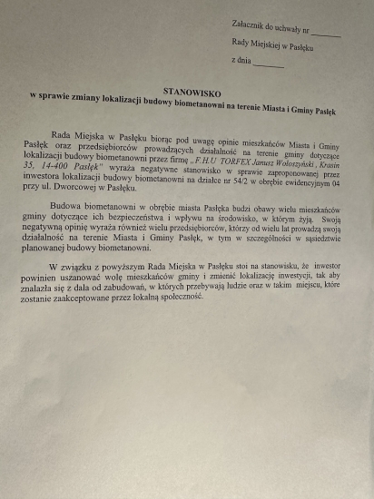 Biometanownia - debata