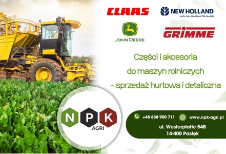 Części i akcesoria do maszyn rolniczych